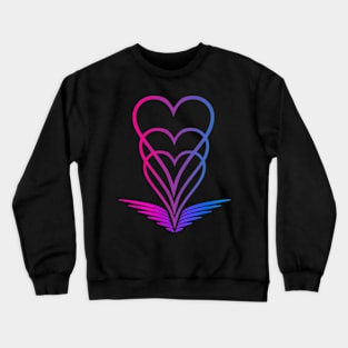 Winged heart Crewneck Sweatshirt